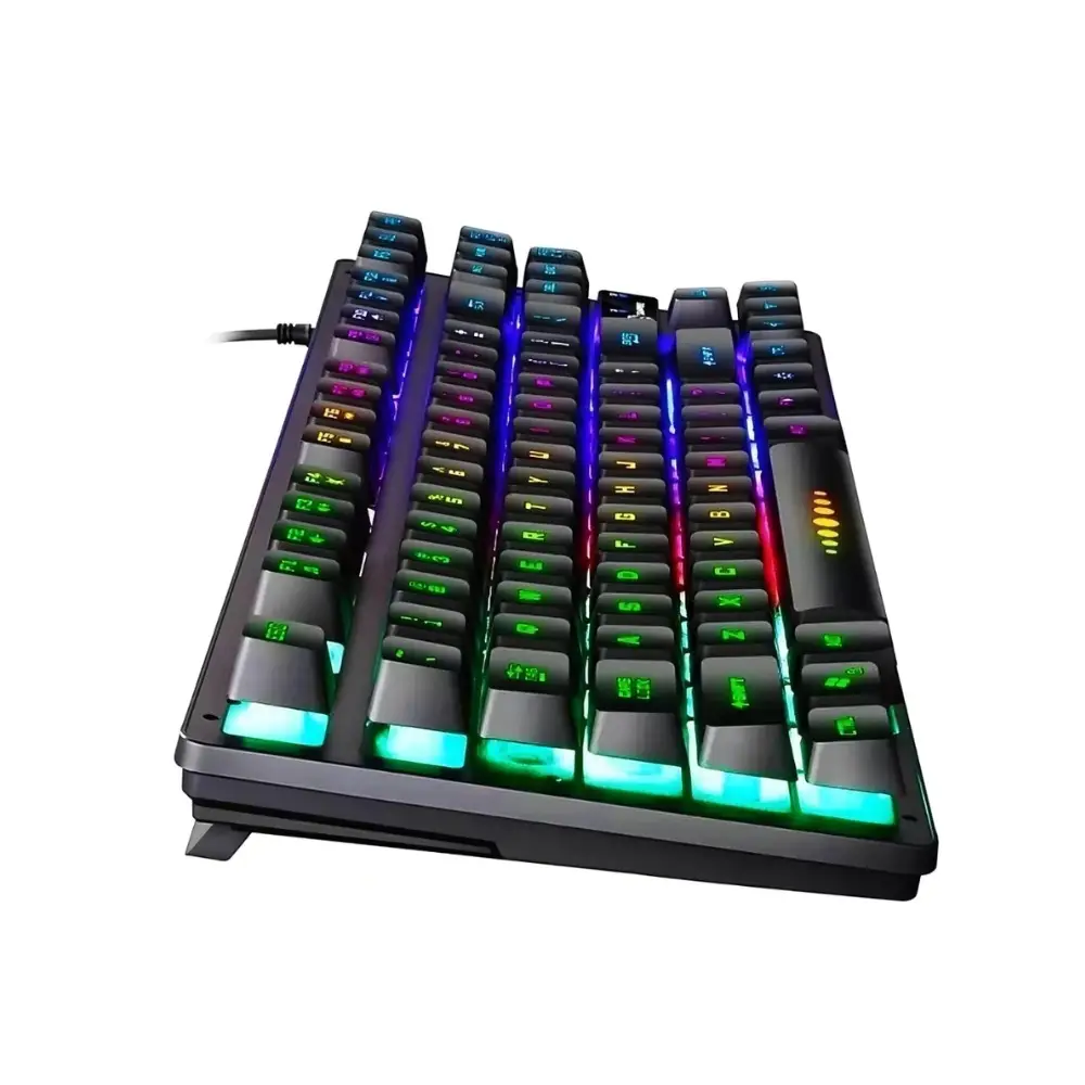 Kit Gamer 3 em 1 — Teclado RGB Semi Mecânico + Mouse RGB + Mouse Pad Fortrek | Alta Performance e Estilo - Imagem 2