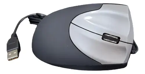 Mouse Vertical Ergonômico Com Fio 1600 DPI Previne Tendinite - Imagem 4