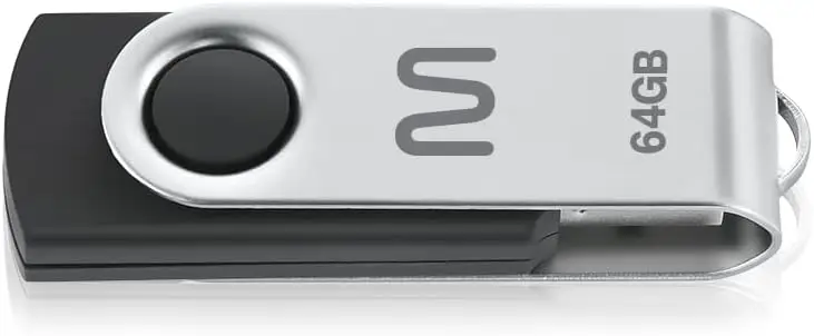 Pendrive Multilaser Twist Pd590 64gb 2.0 Preto E Prateado - Imagem 2