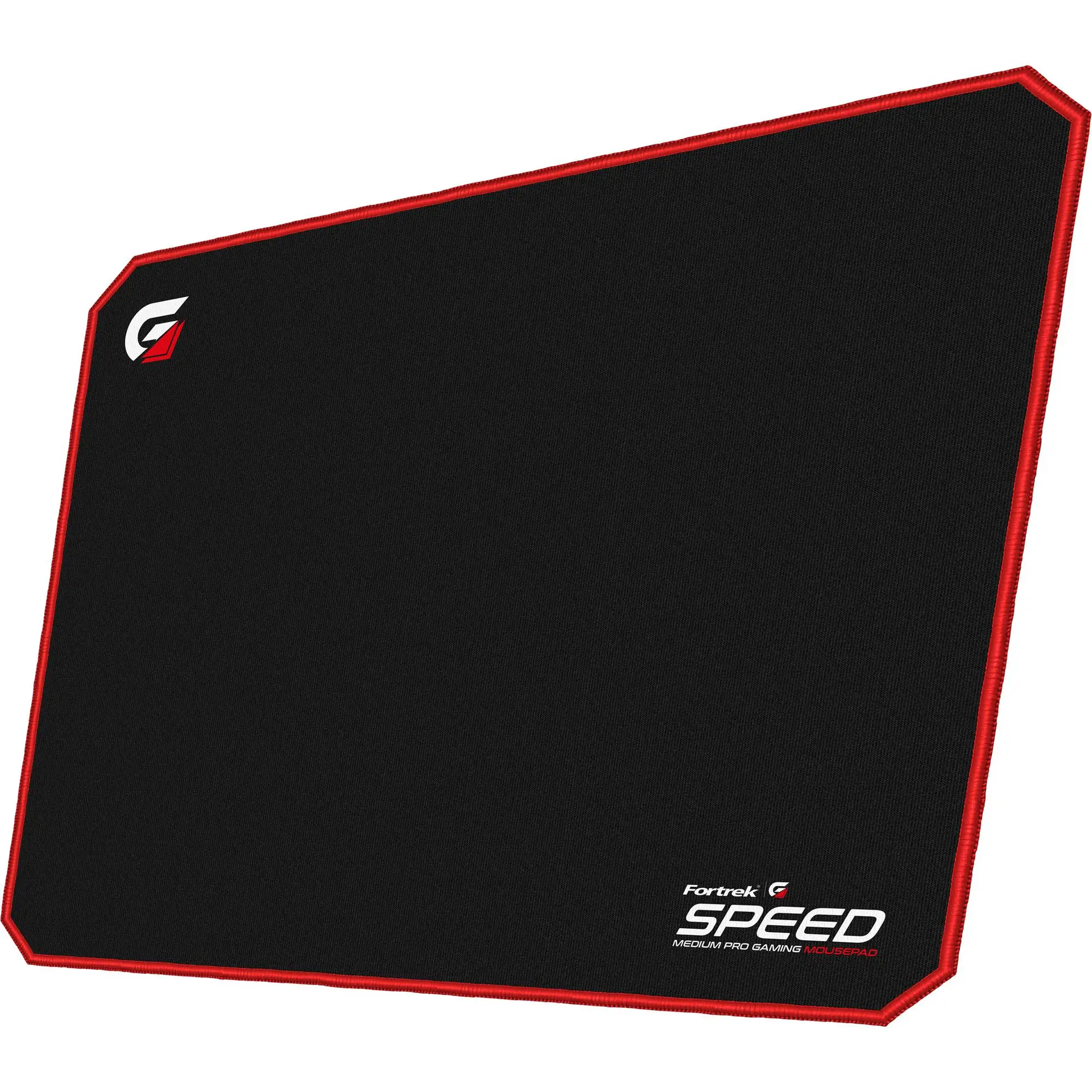 Mouse Pad Gamer Fortrek Speed MPG101 Médio Preto/Vermelho - Imagem 2