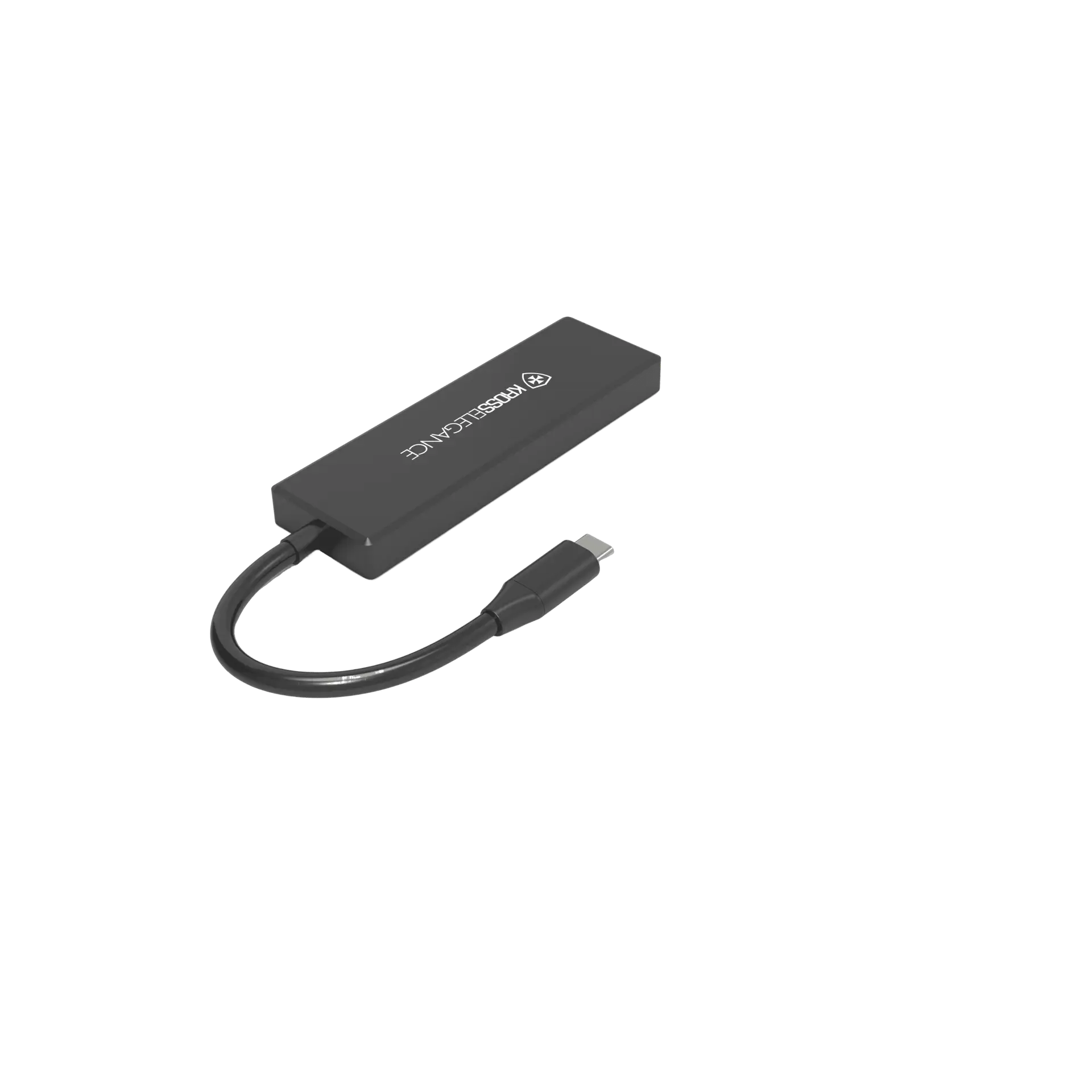 Hub Adaptador Kross 5 em 1 Usb-C para 4 USB 3.0 KE-UC4163 - Imagem 2
