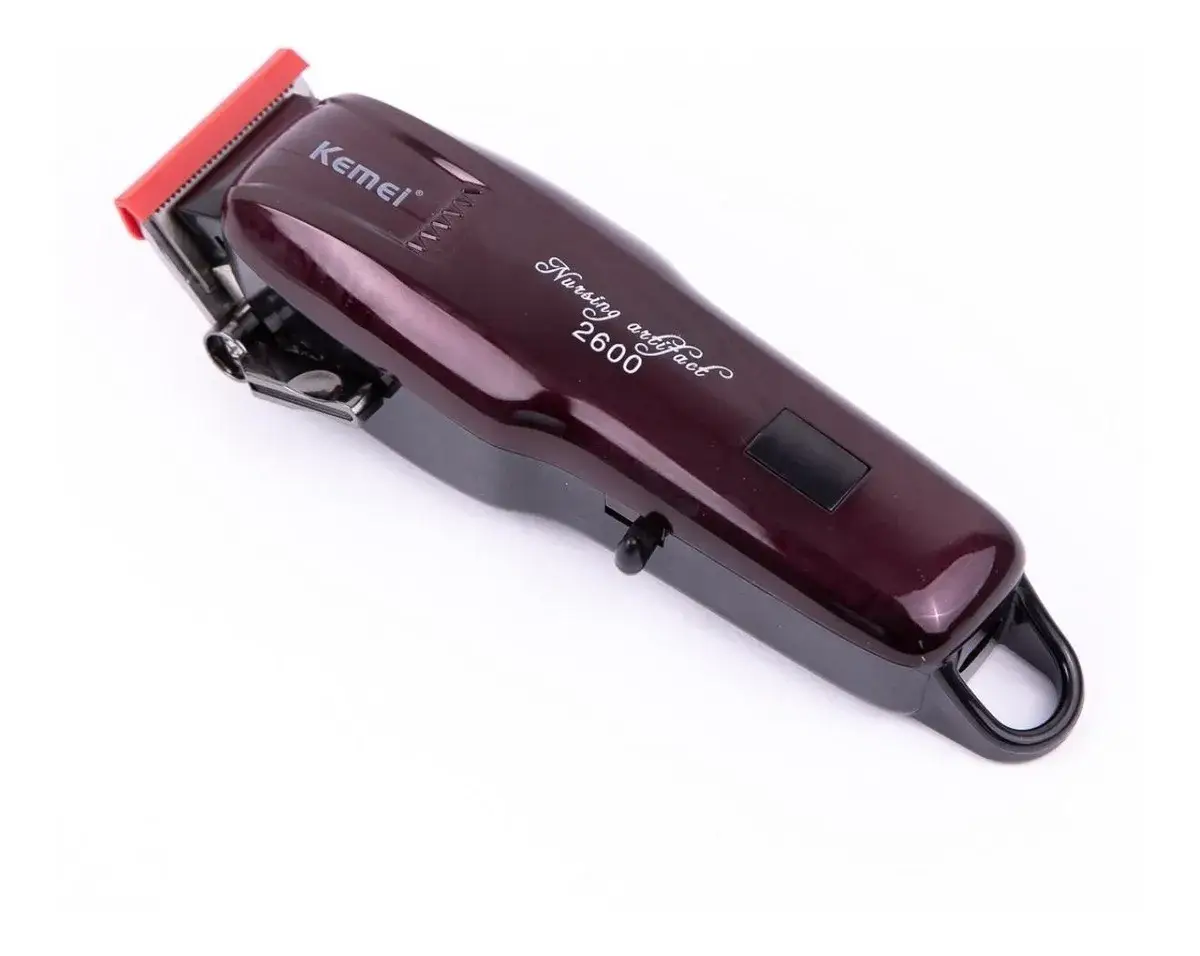Máquina de Cortar Cabelo Profissional Cordless KM-2600 Kemei - Imagem 5